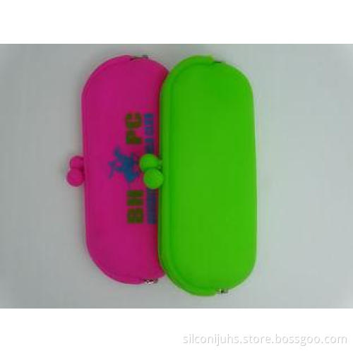 Waterproof Silicone Glasses Case Green Embossed Slip Resist